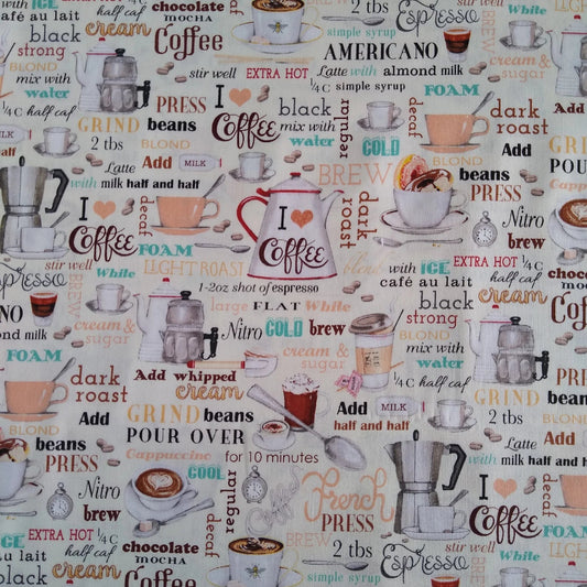 Coffee Break Beeswax Wrap